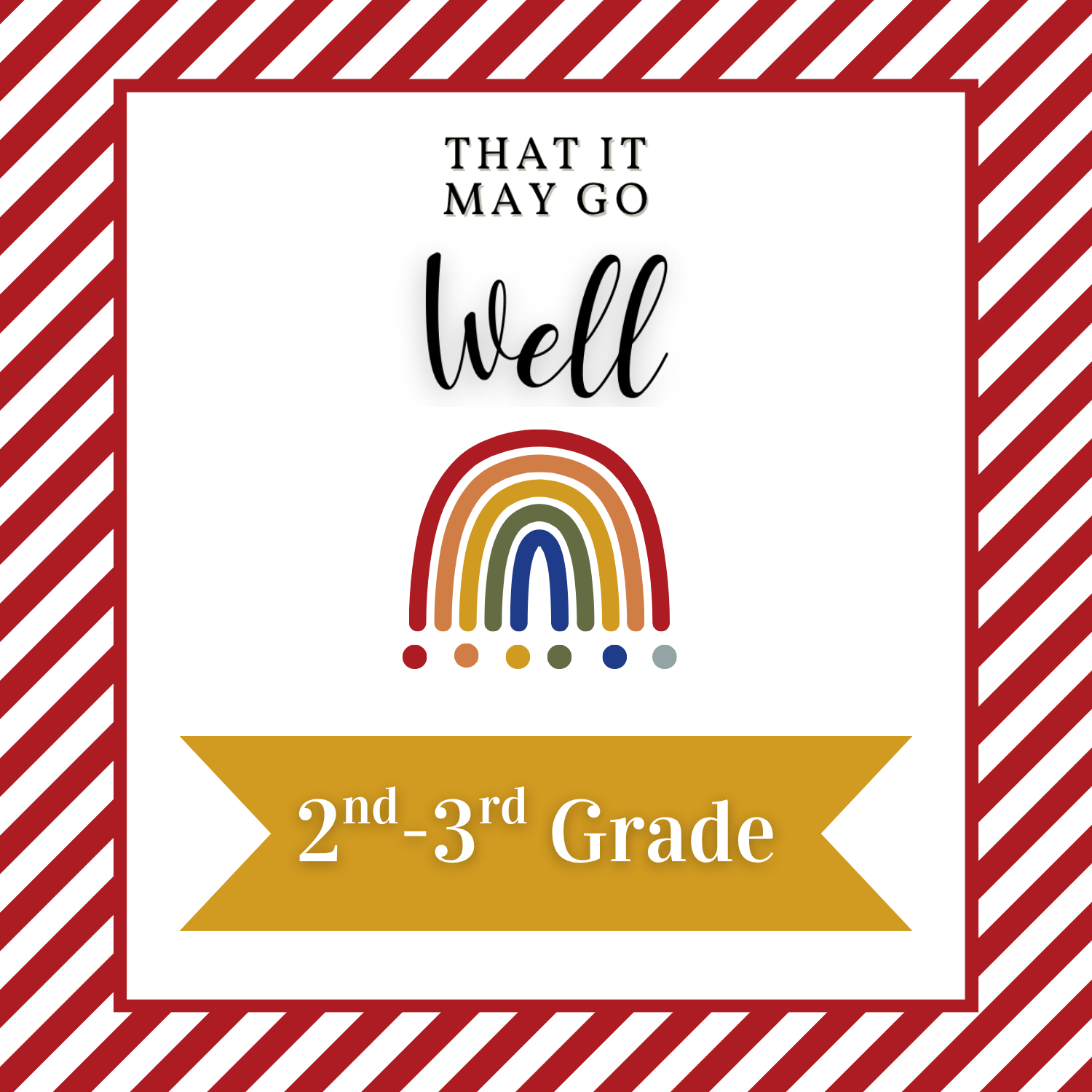 2nd–3rd grade Christian homeschool curriculum red year book cover