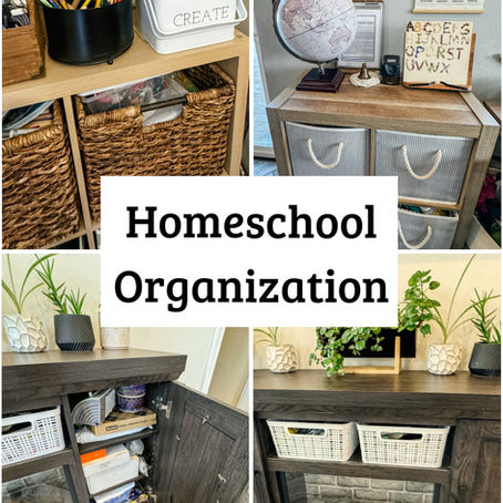 How to Organize Your Homeschool Space (Simple Systems That Actually Work)
