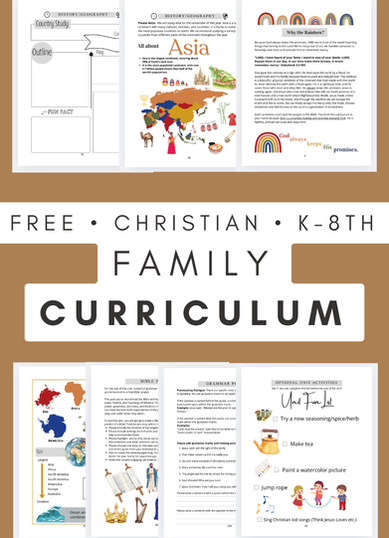 Pinterest pin about that it may go well christian homeshool curriculum from lamp and light living.