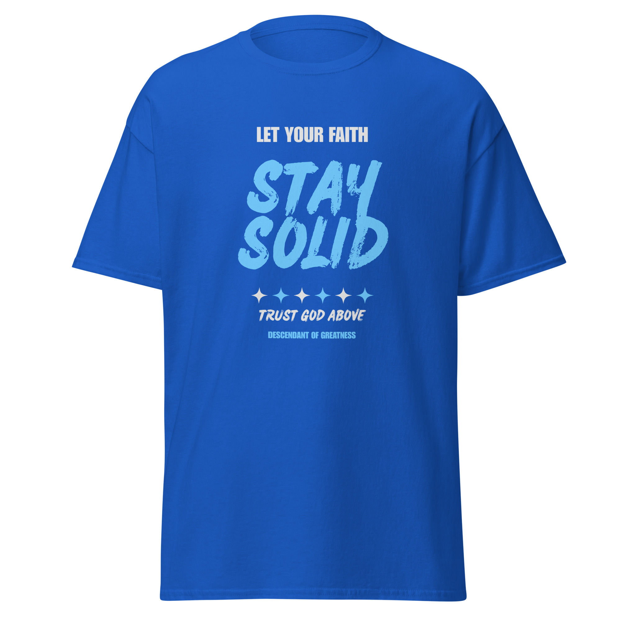 Stay Solid- Unisex classic tee