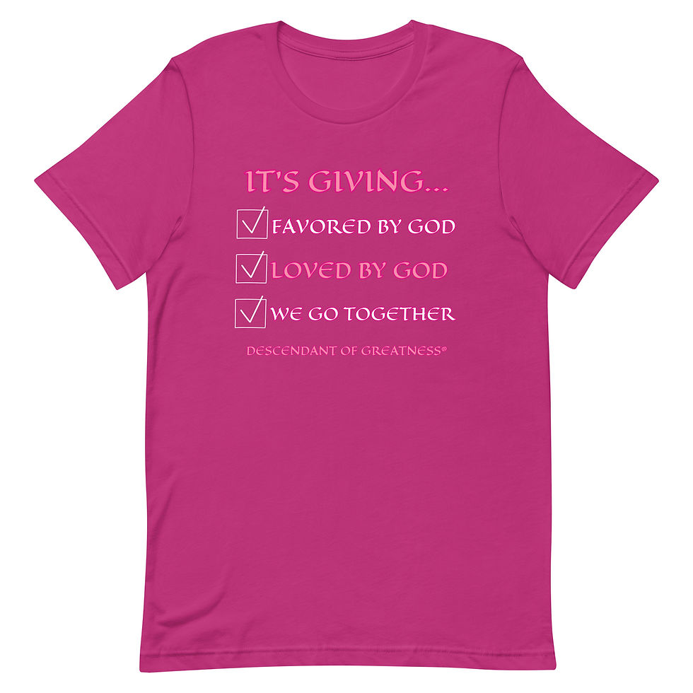 Thumbnail: IT’S GIVING- Unisex t-shirt