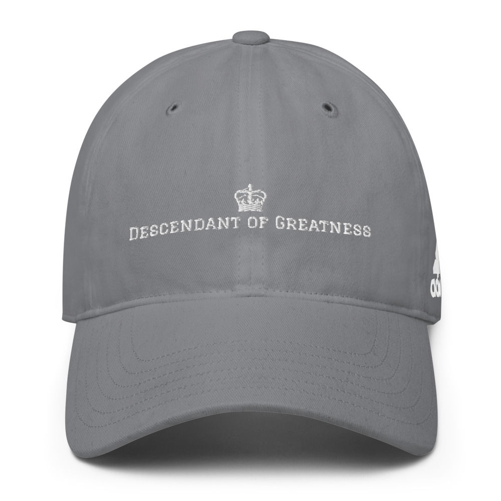 Embroidered Descendant Of Greatness- Adidas Performance golf cap