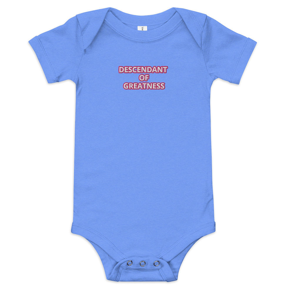 Thumbnail: Pink and White (Embroidered)- Baby short sleeve one piece