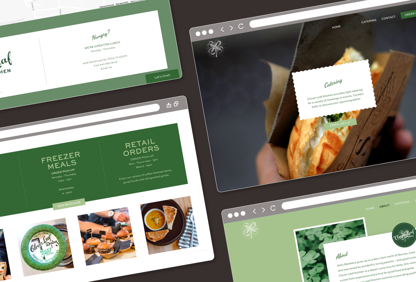 branding website design Pella Iowa Van Wyk Creative