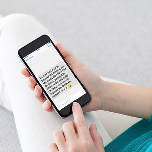 Maintenez le lien avec vos patients en dehors des RDV grâce aux SMS de conseils