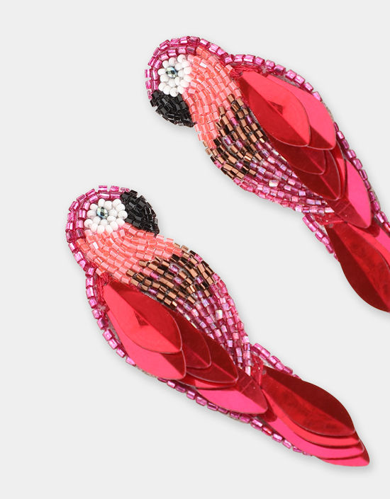 Thumbnail: Ara Earrings - Fuchsia