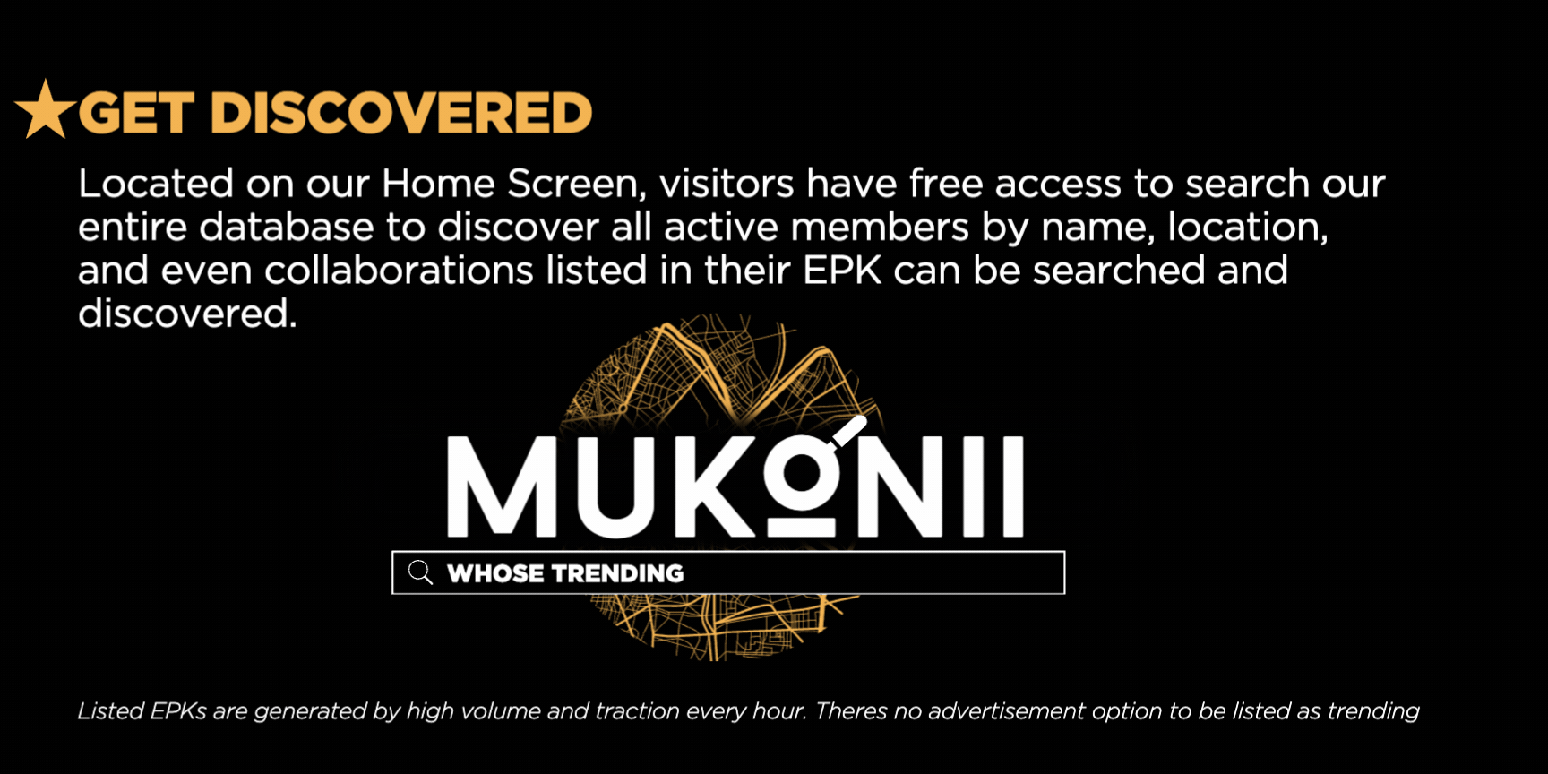 Mukonii provides professional-grade digital Electronic Press Kit (EPK) 