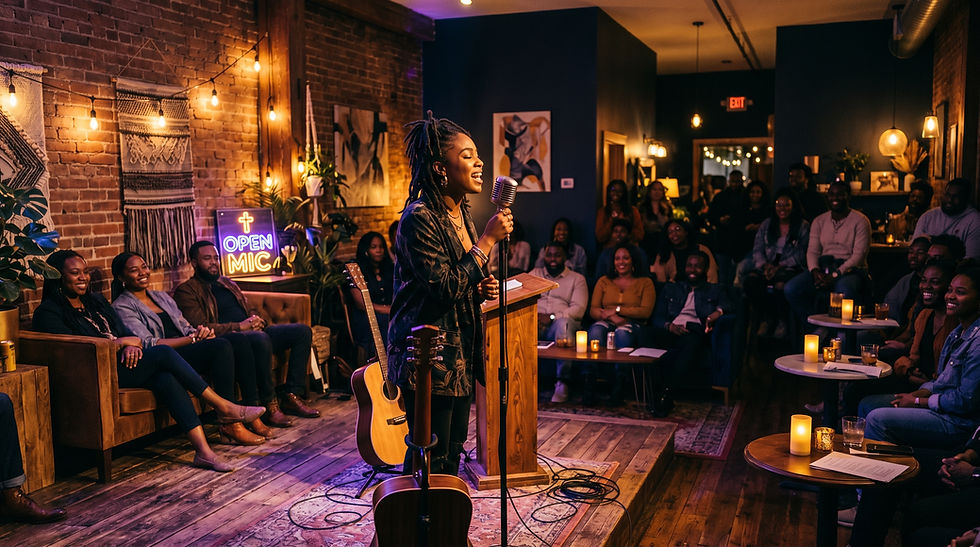 PLUG & PRAISE OPEN MIC