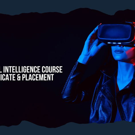 Best Artificial Intelligence Course with Certificate & Placement