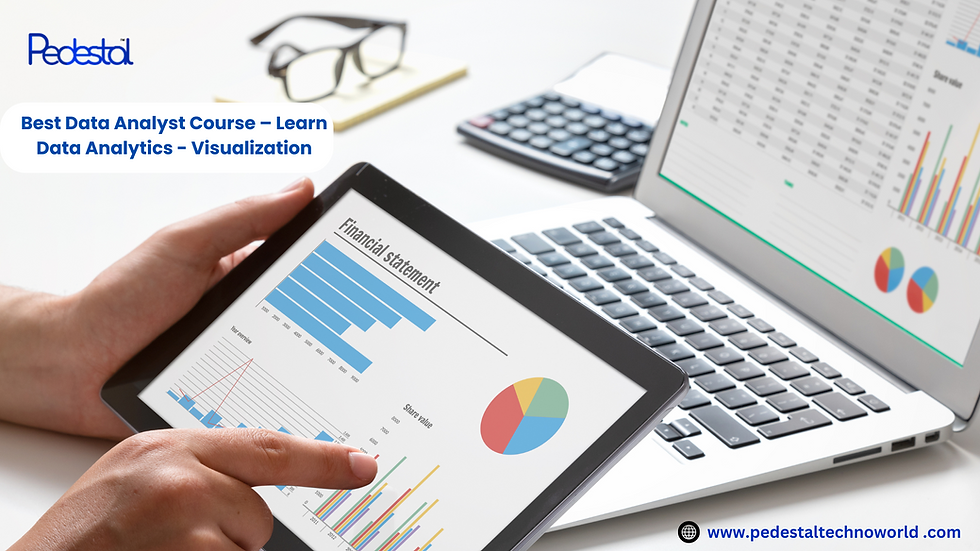 Best Data Analyst Course – Learn Data Analytics Visualization