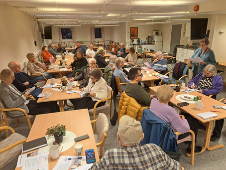 Optimistisk årsmøte i nye lokaler!