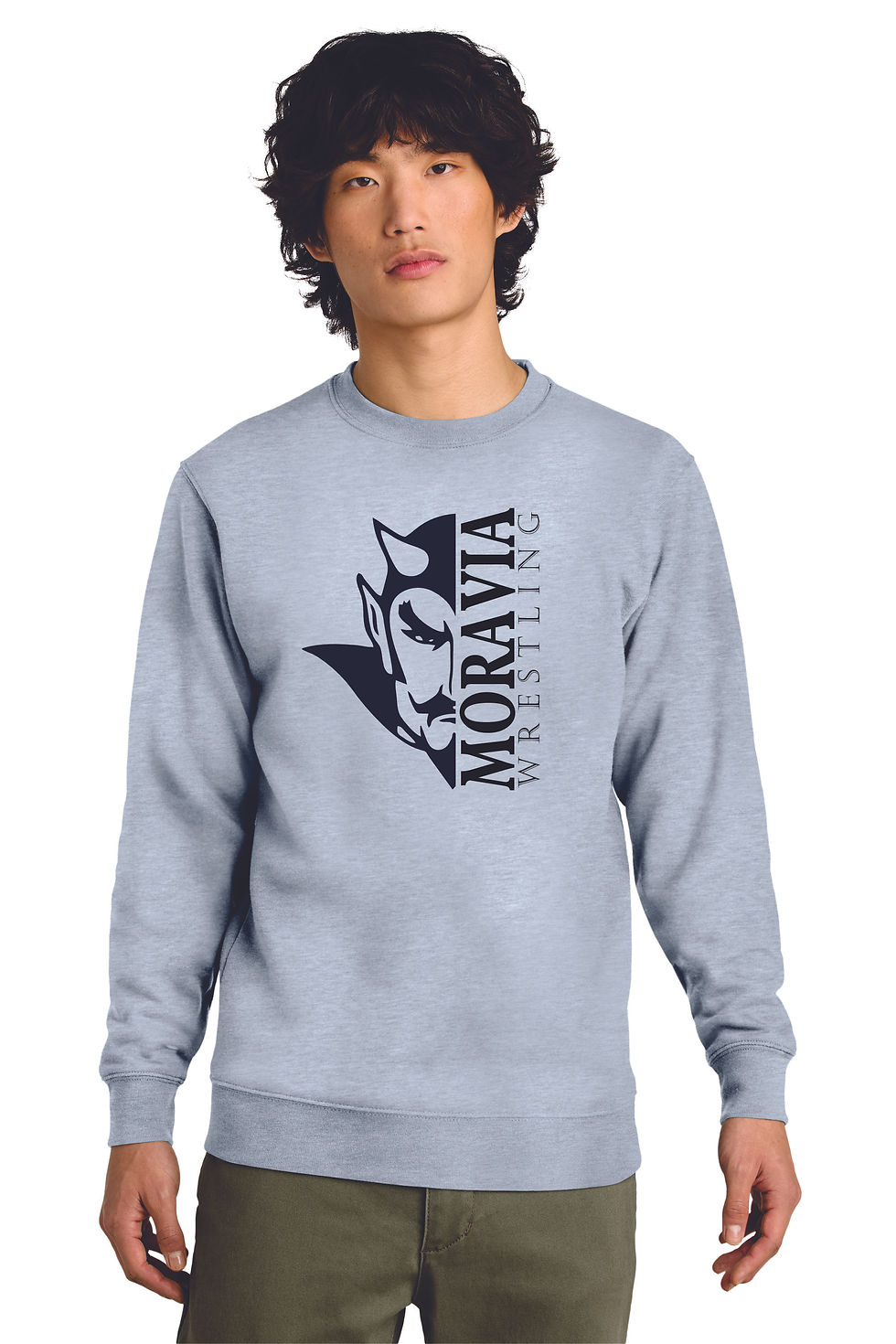 2025 Wrestling Crewneck Sweatshirt District DT6104