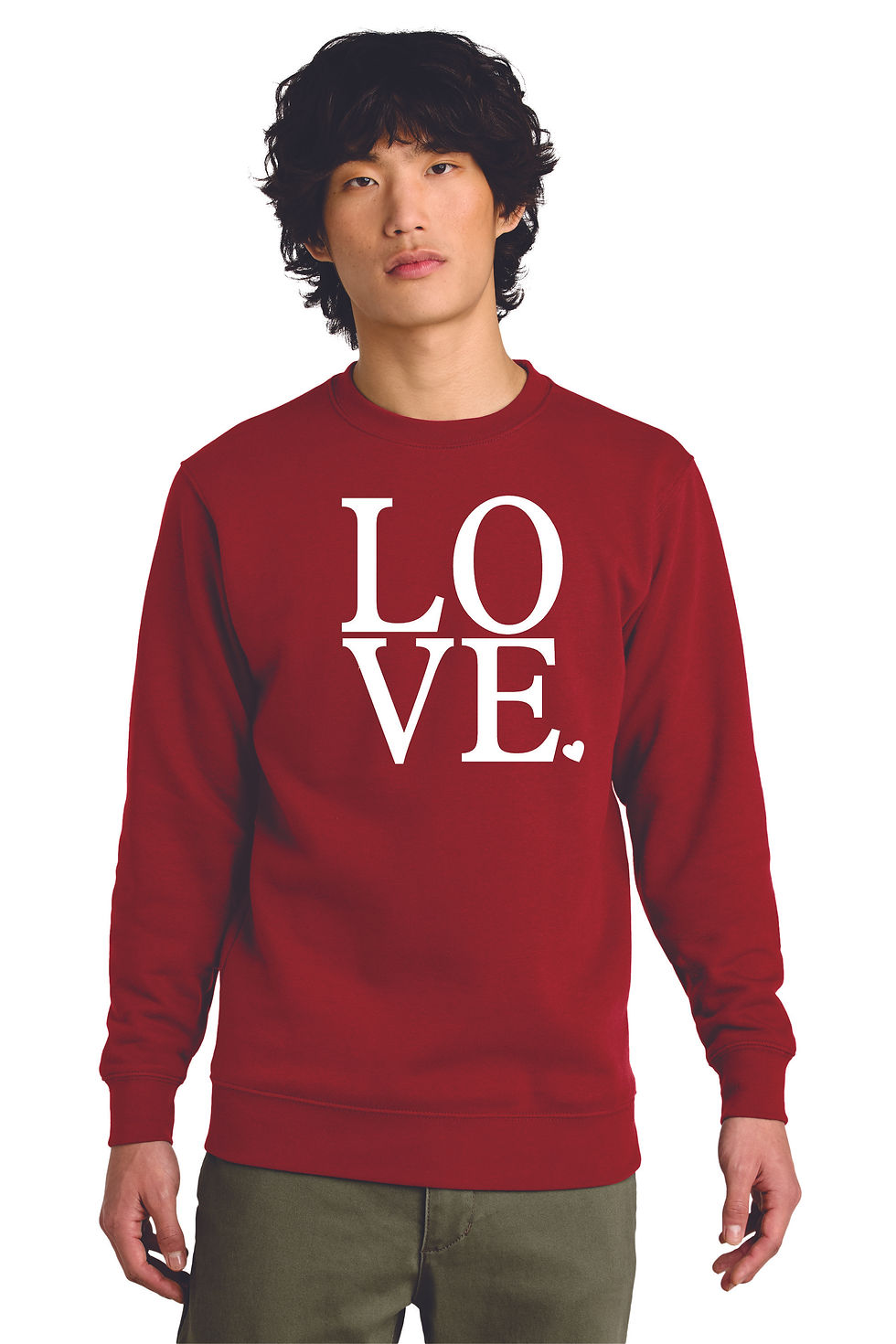 Thumbnail: LOVE Crew Neck DT6104