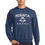 Thumbnail: Moravia Blue Devils W/Front Facing Devil Gildan Crew Neck 18000