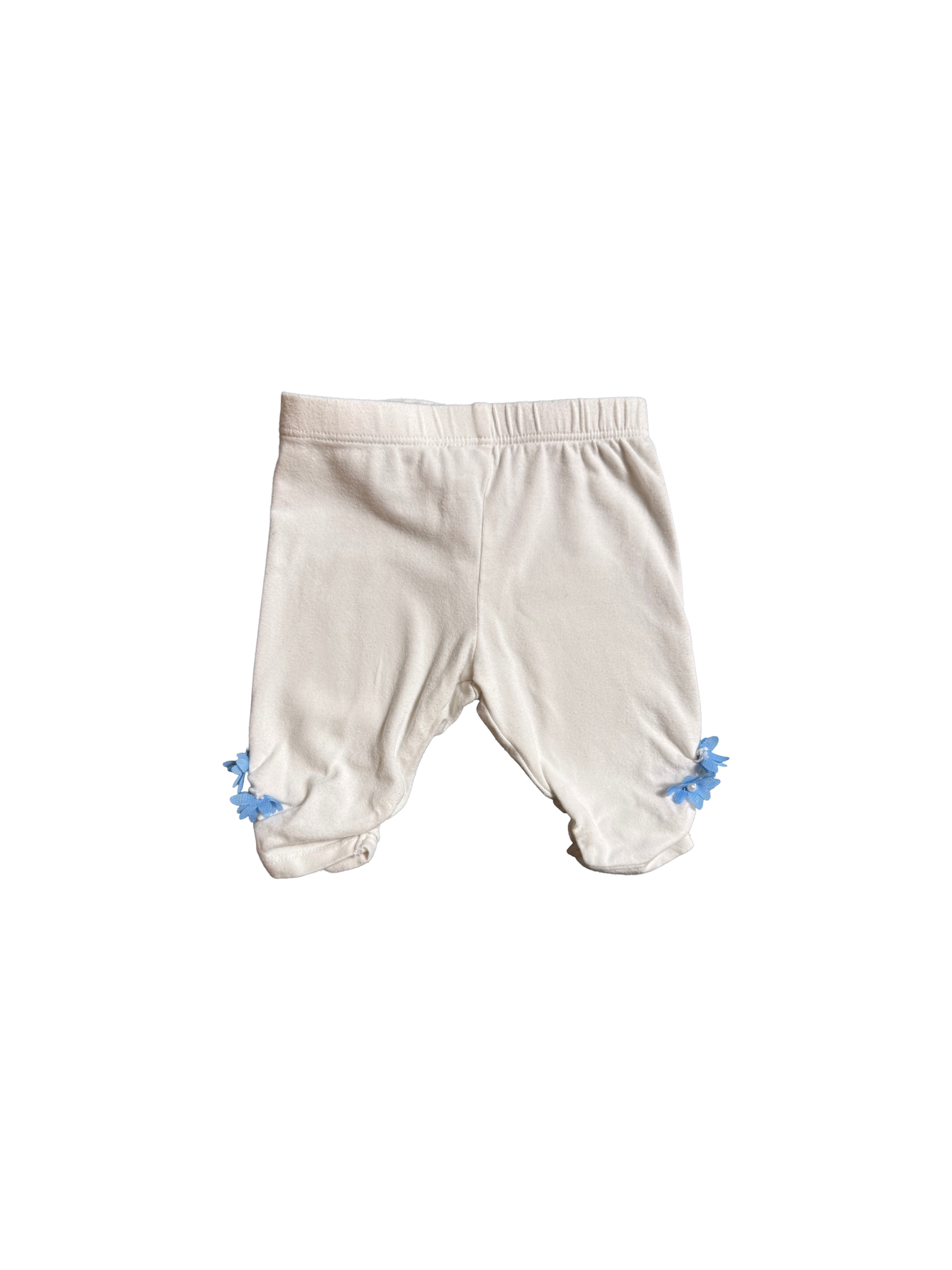 Legging blanc Fagottino 3-6 mois