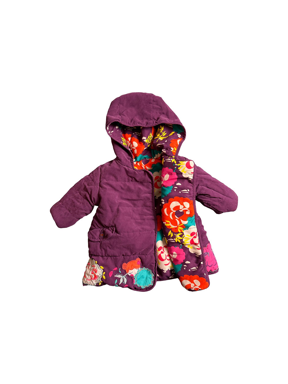 Miniature : Manteau réversible DPAM 3 mois