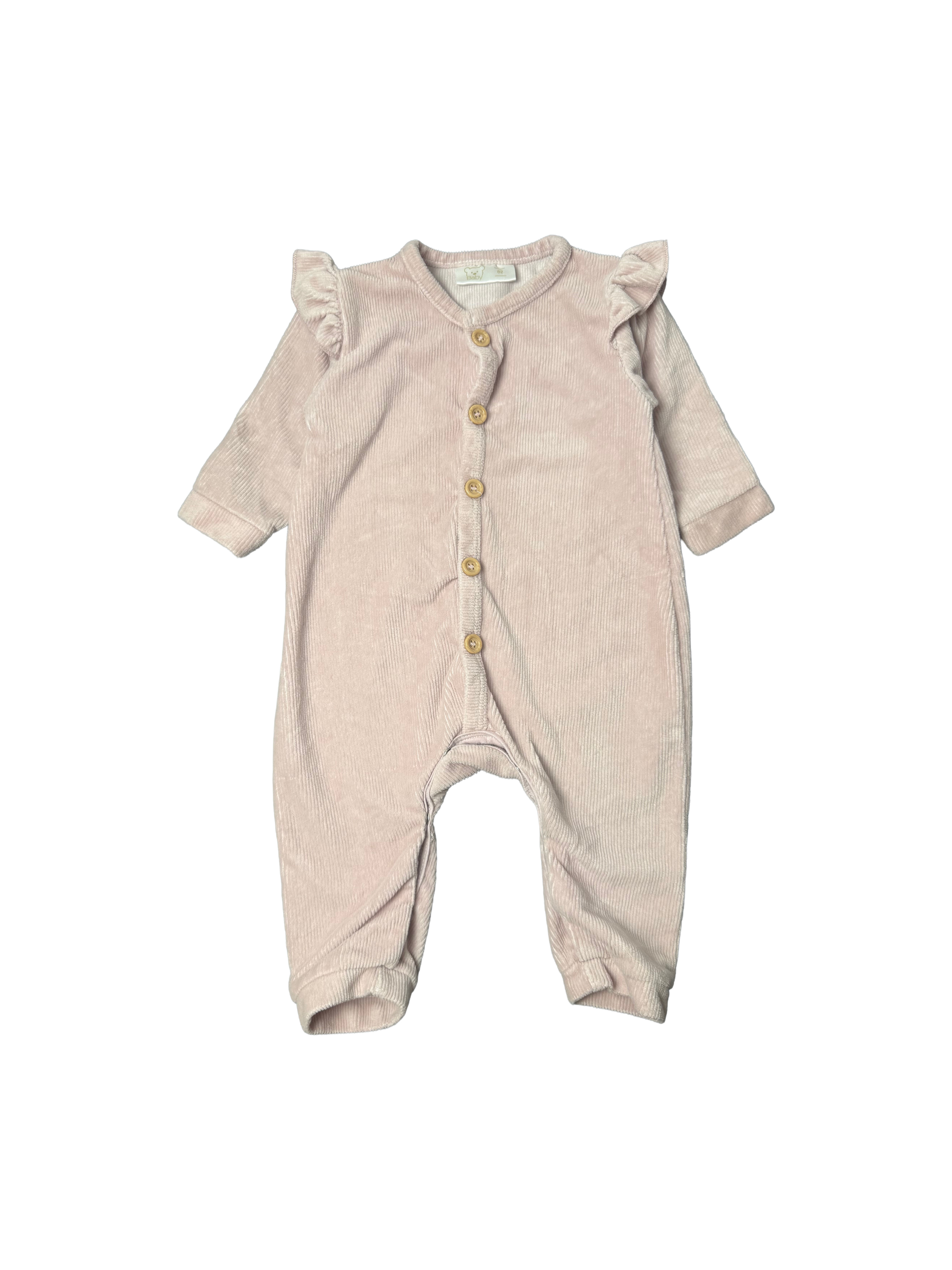 Pyjama velours Baby 3 mois