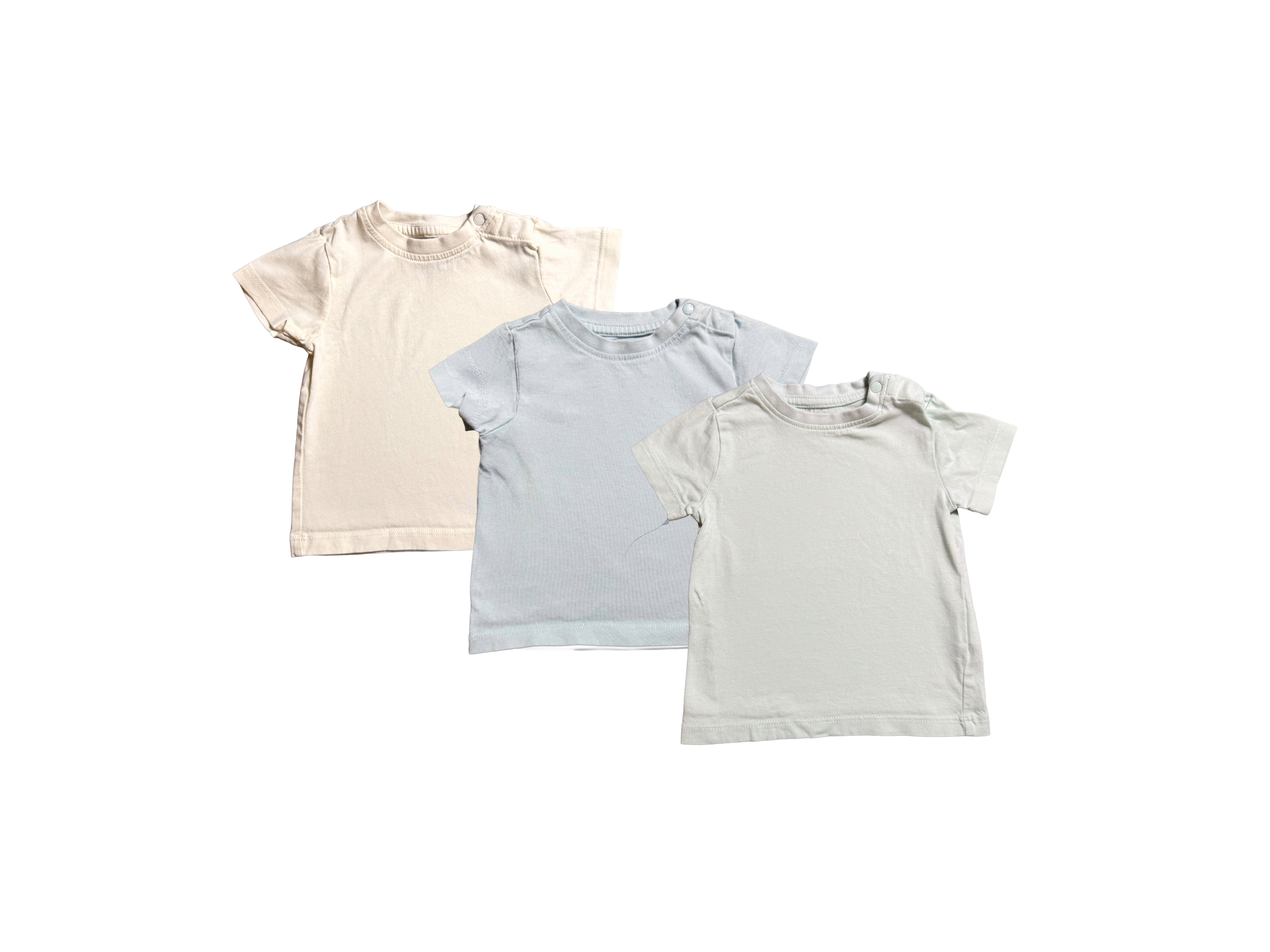 Lot de 3 t shirt manches courtes Orchestra 6 mois