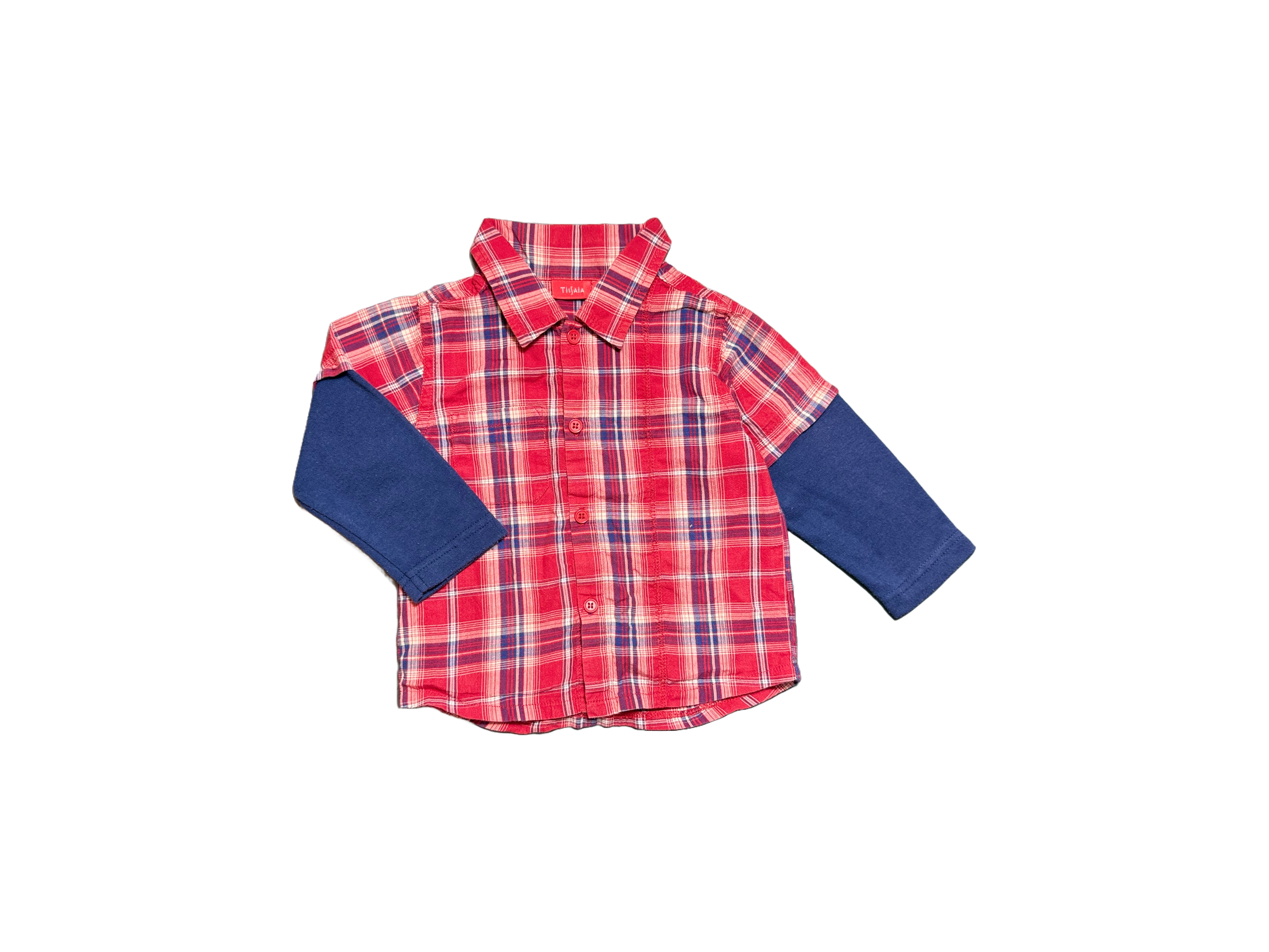 Chemise manches longues Tissaya 12m