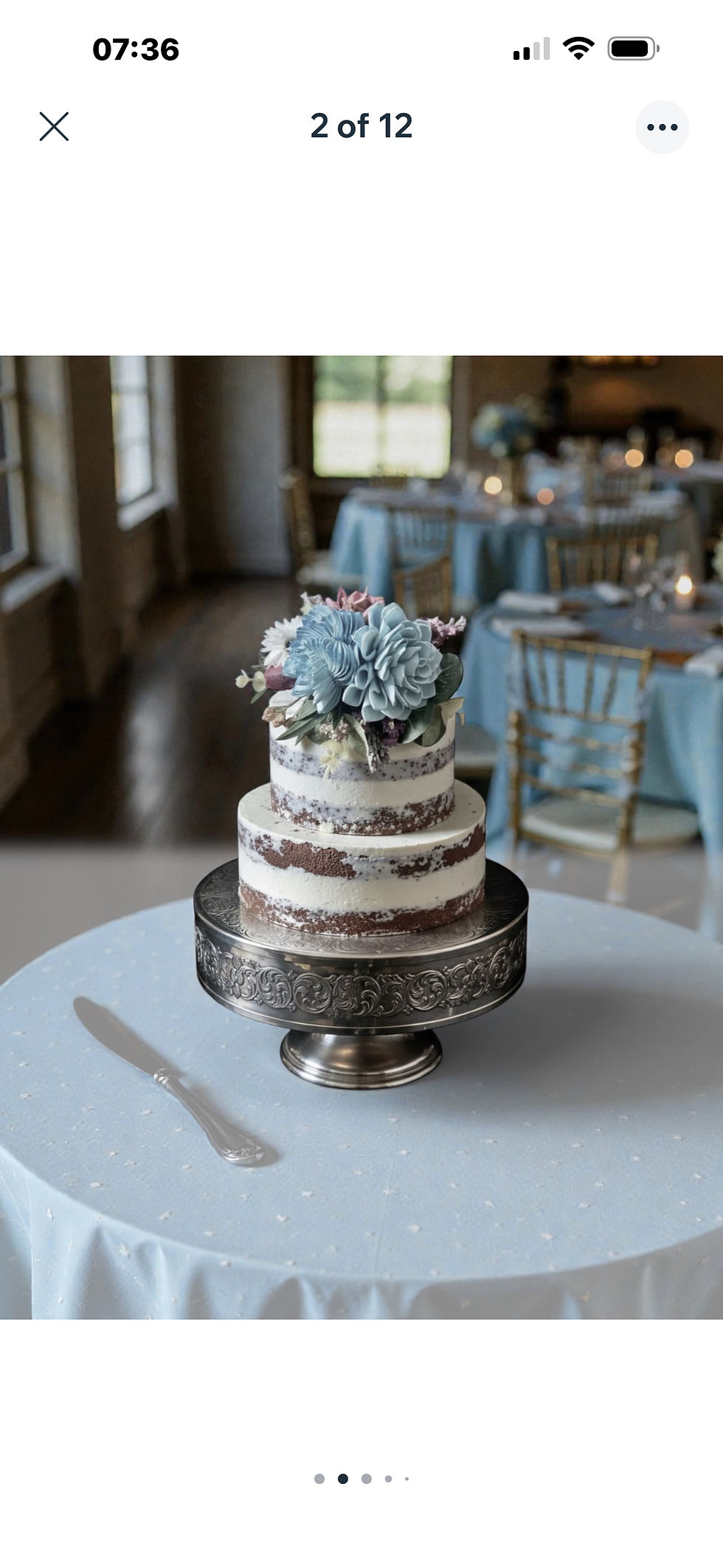 Thumbnail: Sword and Raven Cake Topper