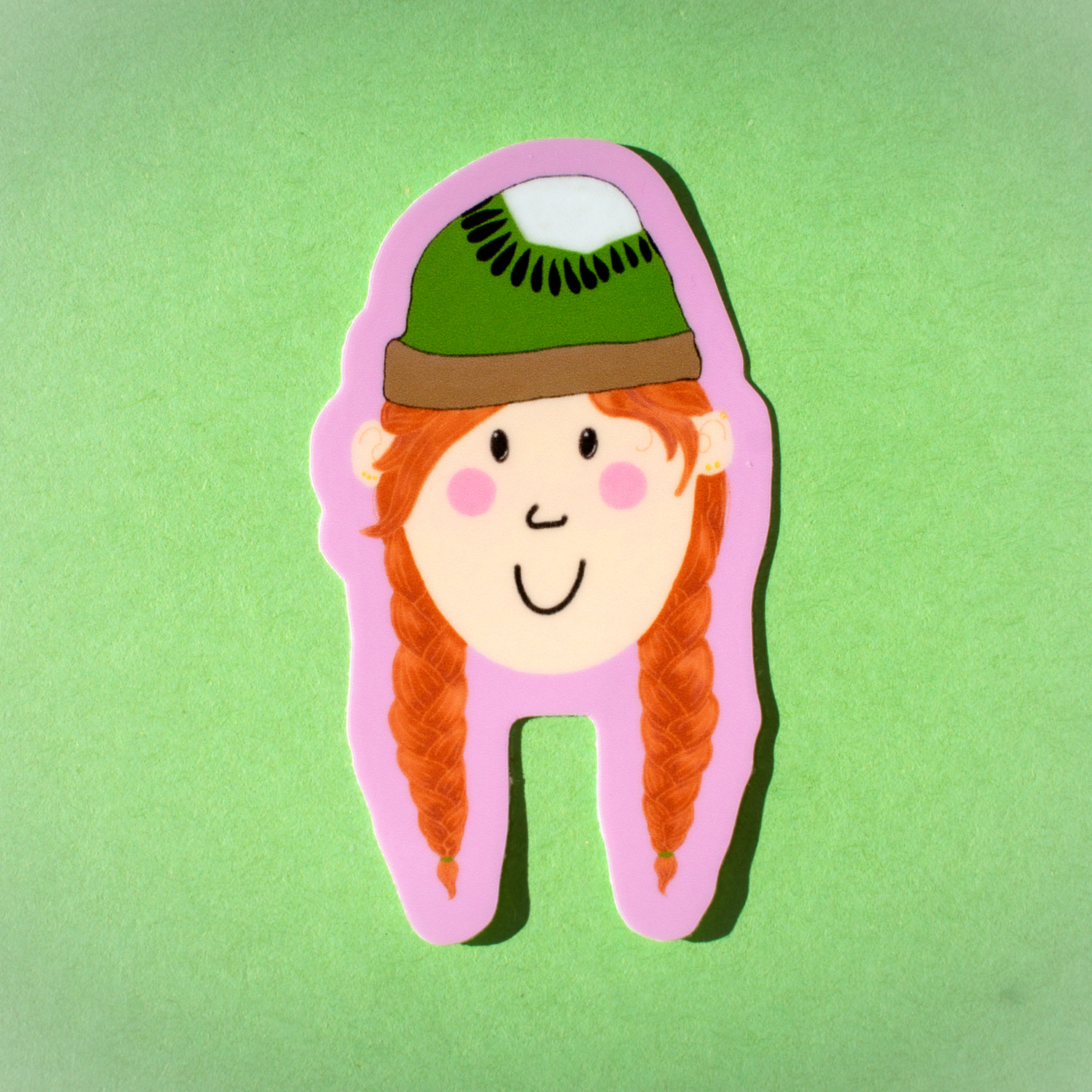 "Kiwi Girl" Sticker