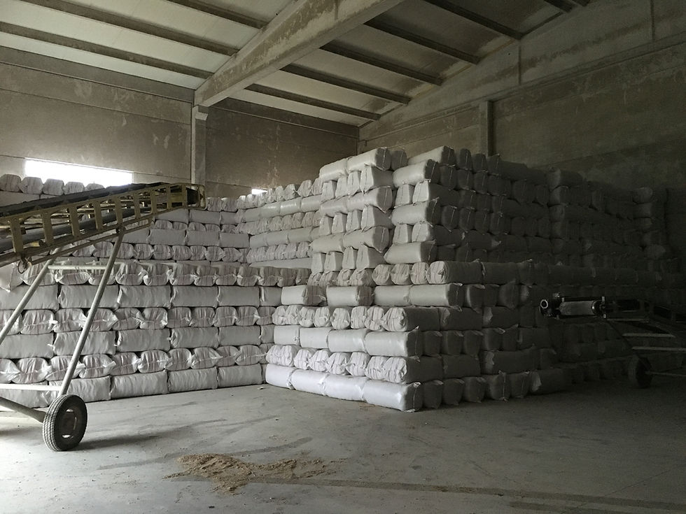 Küçük resim: 115 Kg Pirinç kabugu,Çeltik kavuzu,çeltik kabuğu-5 Paket