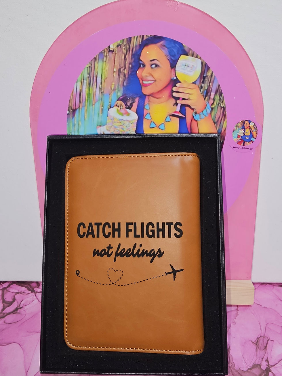 Thumbnail: Laser Engraved Passport Holder