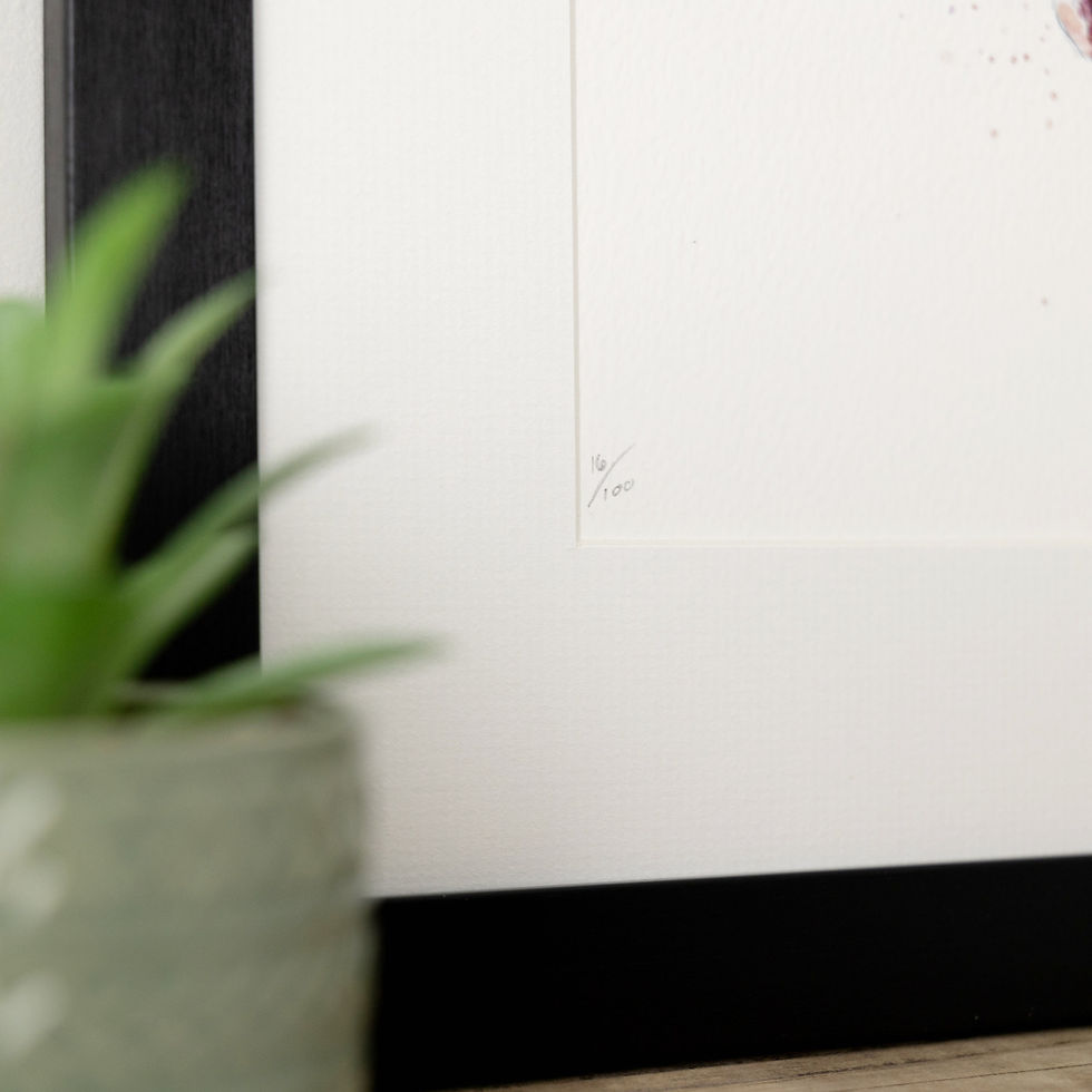 Thumbnail: Squiggles Limited Edition Piglet Print