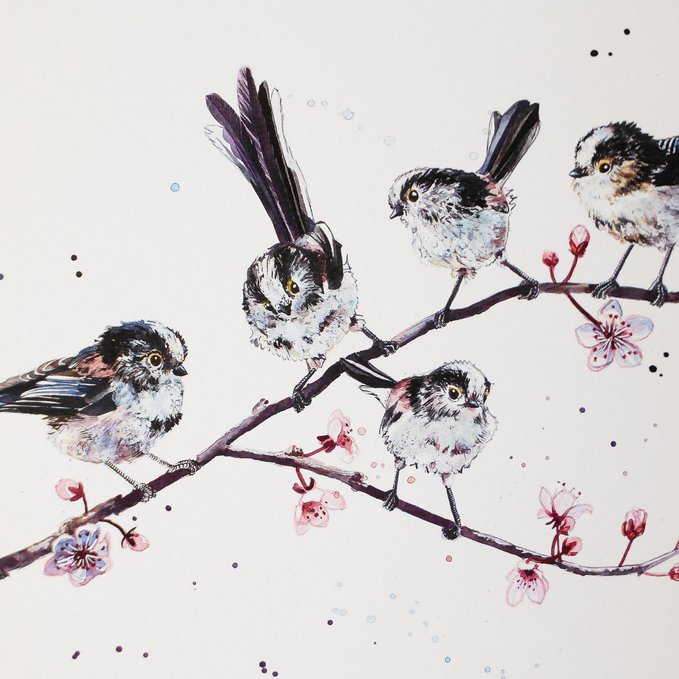 Thumbnail: 'Telling Long Tails' Limited Edition Giclée Print