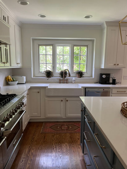 Gorgeous Farmhouse Kitchen Renovation Werner General Contracting Lake Forest IL