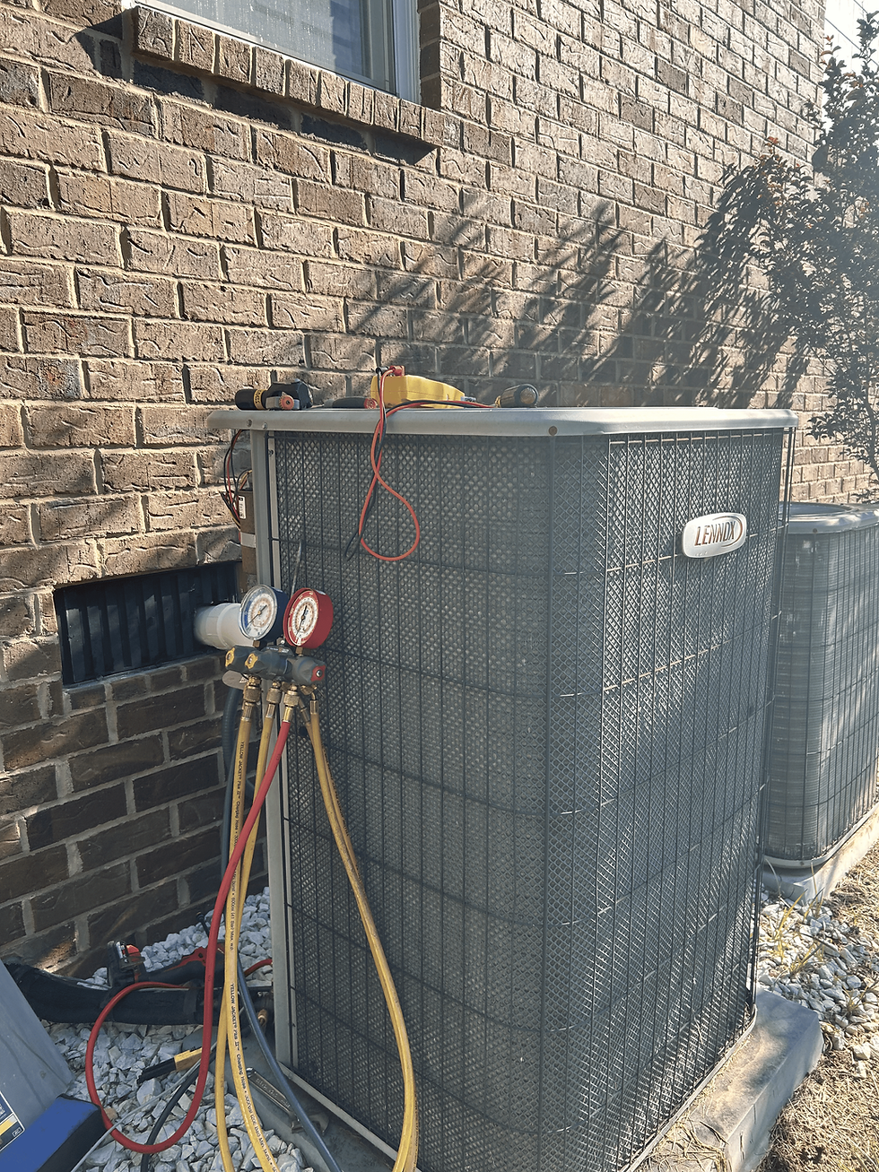 Outdoor air conditioner repair