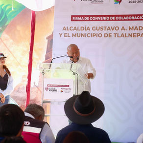 Tlalnepantla y alcaldía Gustavo A. Madero firman convenio para fortalecer coordinación metropolitana