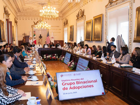 PJEdoméx, sede de Séptima Reunión Binacional de Adopciones México-Estados Unidos