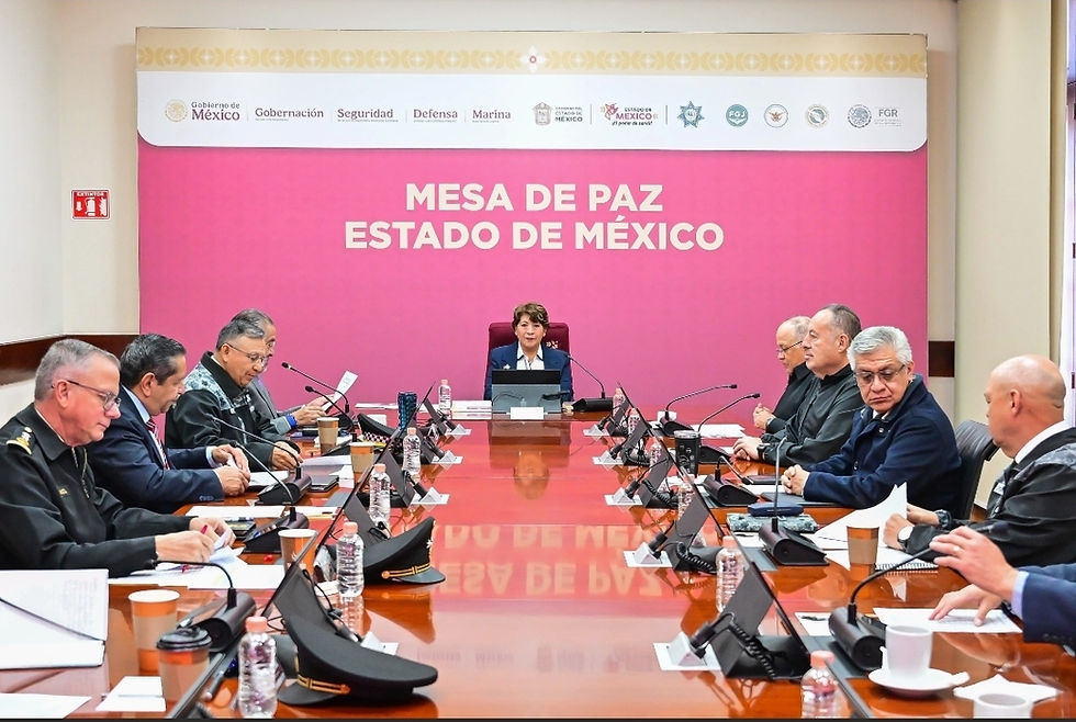 EdoMéx registra mayor percepción de seguridad y reducción en promedio diario de homicidios dolosos