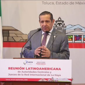 PJEdomex recibe a países latinoamericanos de la Red Internacional de Jueces de La Haya