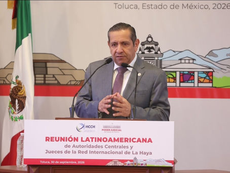 PJEdomex recibe a países latinoamericanos de la Red Internacional de Jueces de La Haya