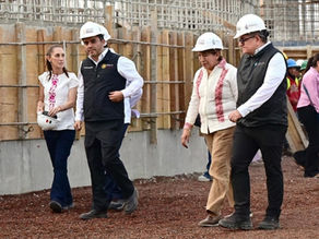 Presidenta Claudia Sheinbaum y Gobernadora Delfina Gómez previenen inundaciones con Túnel Churubusco-Xochiaca