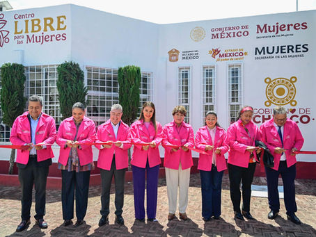 Inaugura Gobernadora Delfina Gómez Centro LIBRE en Chalco