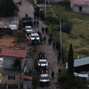 Aseguran fuerzas federales y estatales inmuebles vinculados a la tasa clandestina