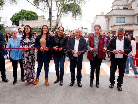 Tlalnepantla inaugura reconstrucción y rehabilitación integral de calles