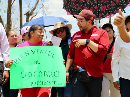 Daniel Serrano recorrió El Socorro para acordar acciones en beneficio de la comunidad