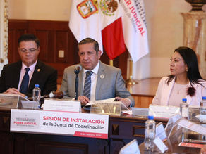 PJEdomex instala Junta de Coordinación, enlazará decisiones entre organismos
