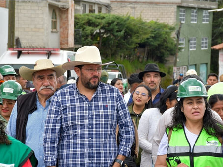 Avanza Almoloya de Juárez con la rehabilitación de otra vialidad de la zona centro