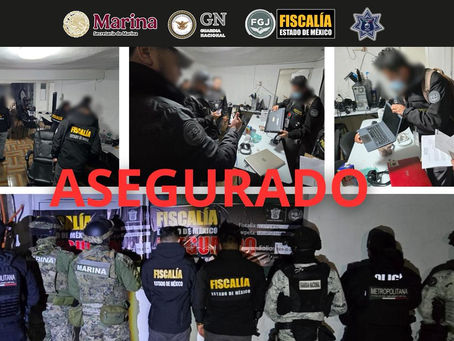 Aseguran inmueble en Ecatepec qué funcionaba como call center clandestino