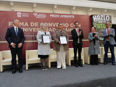 Firman GEM y Universidad Anáhuac convenio a favor de la capacitación profesional y el medio ambiente