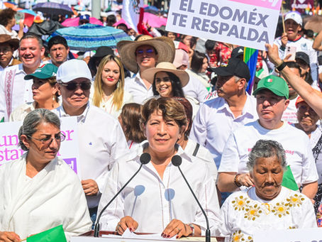 Delfina Gómez respalda y agradece soberanía nacional y trabajo de la Presidenta Claudia Sheinbaum