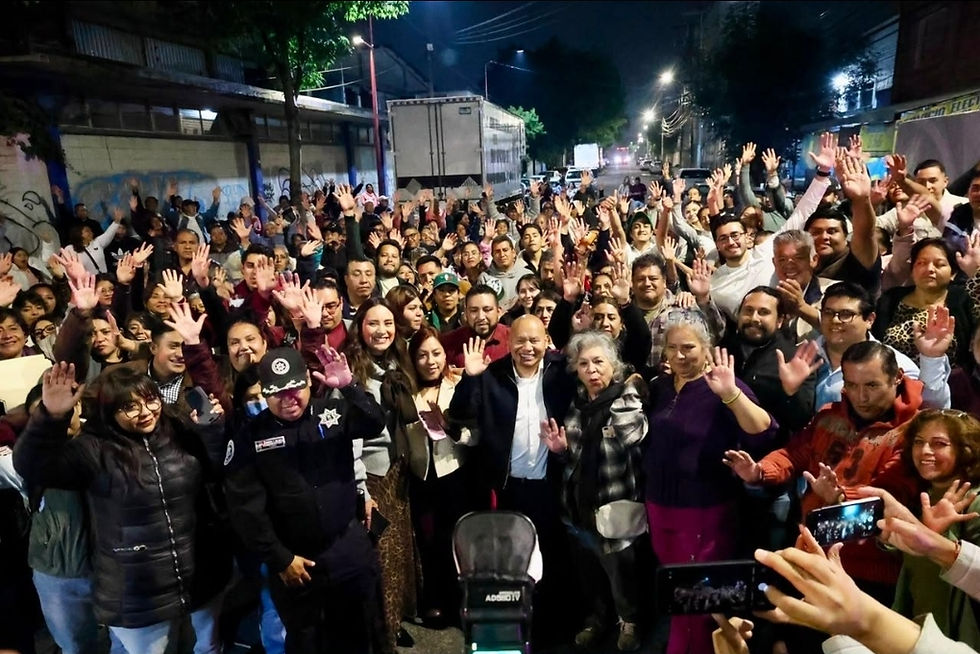 Raciel Pérez ilumina vialidades de Tlalnepantla con tecnología led última generación
