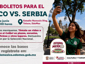 ¡GEM te lleva al partido México Vs. Serbia! Participa en la dinámica para obtener boletos