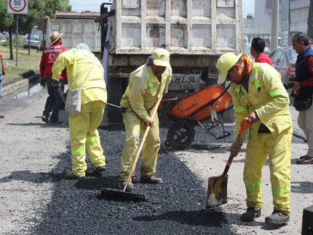 Rehabilitará GEM 20 km de vialidades en San Mateo Atenco