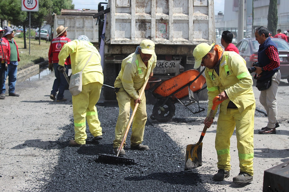 Rehabilitará GEM 20 km de vialidades en San Mateo Atenco